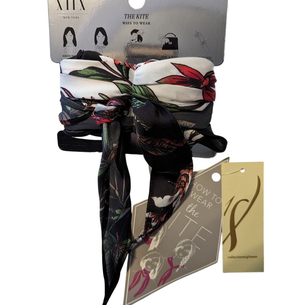 The Kite Headwrap Tie Scarf Floral Headband
